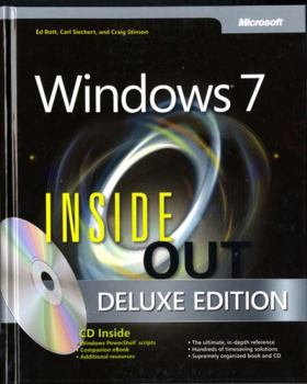 Paperback Windows 7 Inside Out, Deluxe Edition [With CDROM] Book