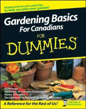 Paperback Gardening Basics for Canadians for Dummies Book