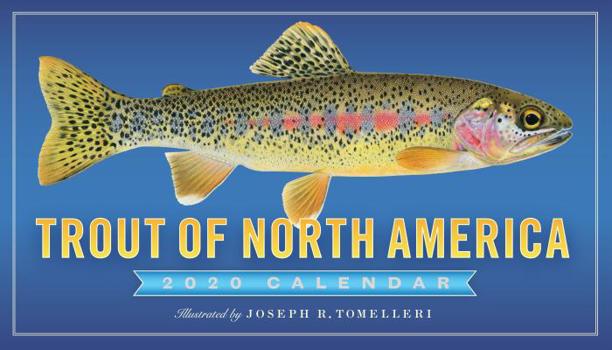 Calendar Trout of North America Wall Calendar 2020 Book