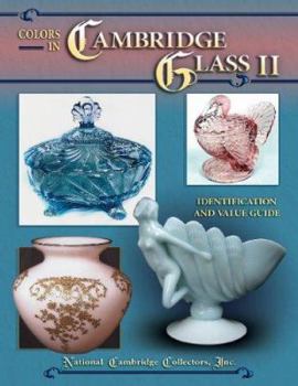 Hardcover Colors in Cambridge Glass II Book