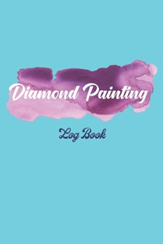 Paperback diamond painting log book deluxe: [Deluxe Edition with Space for Photos] Crystal Butterfly Design Book