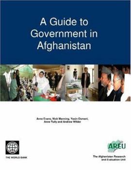 Paperback A Guide to Government in Afghanistan Book