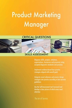 Paperback Product Marketing Manager Critical Questions Skills Assessment Book