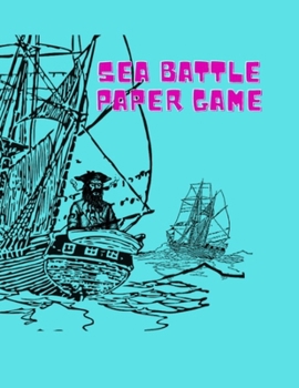 Paperback Sea Battle Paper Game: Classic Sea Battle paper game activity book [Italian] Book