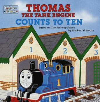 Board book Thomas the Tank Engine Counts to Ten Book