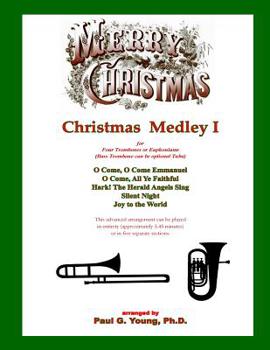 Paperback Christmas Medley I: for Four Trombones or Euphoniums and Tuba Book