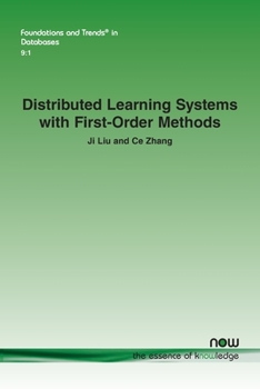 Paperback Distributed Learning Systems with First-Order Methods Book