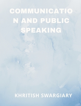 Paperback Communication and Public Speaking Book