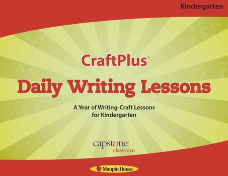 Paperback Daily Writing Lessons Grade K Book