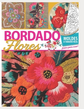 Paperback Bordado Flores: guía visual [Spanish] Book