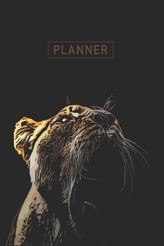 Planner: Tiger Panthera Tigris 1 Year Daily Planner (12 Months) | 2020 - 2021 | 365 Pages for Planning | January 20 - December 20 | Appointment ... | Plan Each Day Set Goals & Get Stuff Done