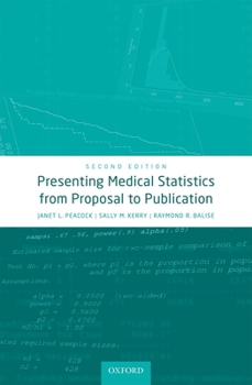 Paperback Presenting Medical Statistics from Proposal to Publication Book