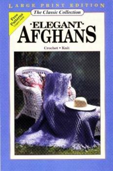 Paperback Elegant Afghans Book