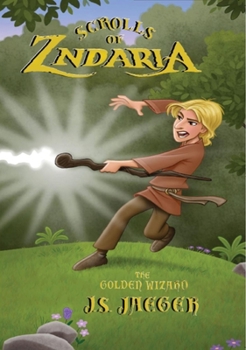 Paperback Scrolls of Zndaria: The Golden Wizard Book