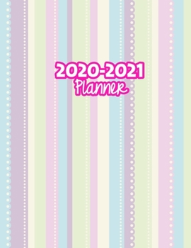 2020-2021 Planner: Two Year Calendar Organizer and Goal Journal | January 2020 - December 2021 Daily, Weekly and Monthly Planner Book with Back Sticker Expression Wall for 2 Years | Design Code 759911