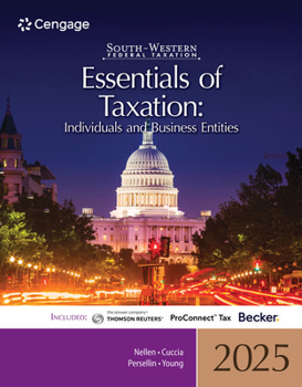 Paperback South-Western Federal Taxation 2025: Essentials of Taxation: Individuals and Business Entities Book