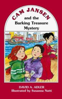 Hardcover CAM Jansen: The Barking Treasure Mystery #19 Book