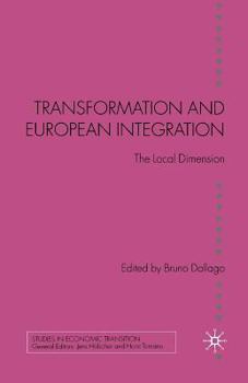 Paperback Transformation and European Integration: The Local Dimension Book