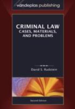 Hardcover Criminal Law: Cases, Materials, and Problems Book