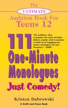 Paperback 111 One-Minute Monologues: Just Comedy! Book