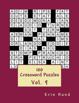 Paperback 100 Crossword Puzzles Vol. 9 Book
