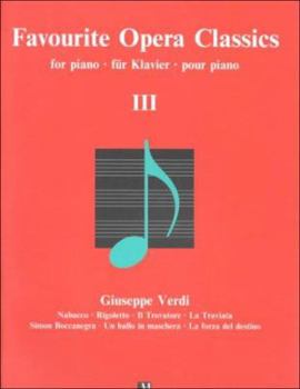 Paperback Favorite Opera Classics III Book