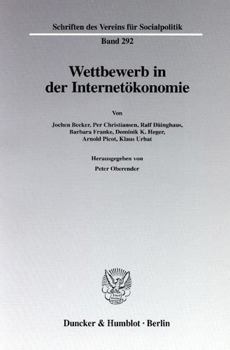 Paperback Wettbewerb in Der Internetokonomie [German] Book