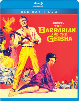 Blu-ray The Barbarian And The Geisha Book