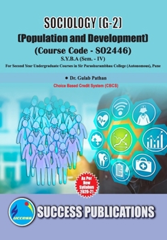 Paperback Population and Development (G-2)(S.Y.B.A, S.P. College, Sem.-IV) Book