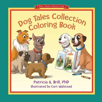 Paperback Dog Tales Collection Coloring Book
