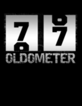 Paperback Oldometer 77: Oldometer 76-77 .77th Birthday Funny Gift Book