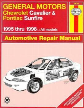 Paperback GM Chevrolet Cavalier & Pontiac Sunfire: '95 Thru '98 Book