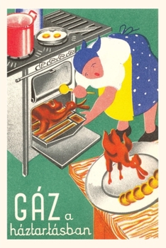 Paperback Vintage Journal Cooking with Gas Book