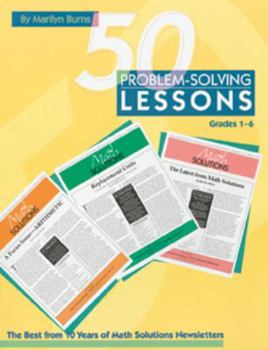 Paperback 50 Proble-Solving Lessons: Grades 1-6 Book