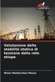 Paperback Valutazione della stabilità statica di tensione della rete etiope [Italian] Book