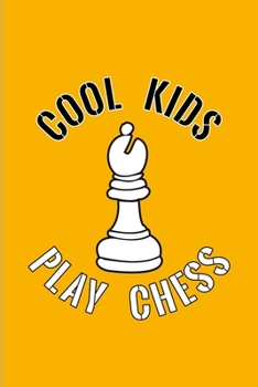 Paperback Cool Kids Play Chess: Chess Bishop Piece Undated Planner - Weekly & Monthly No Year Pocket Calendar - Medium 6x9 Softcover - For Player & Ne Book