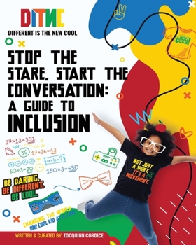 Paperback Stop the Stare, Start the Conversation: A Guide to Inclusion [Large Print] Book