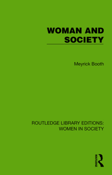 Hardcover Woman and Society Book