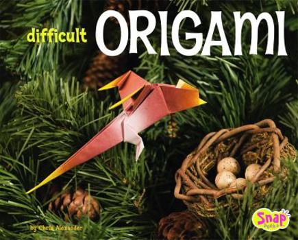 Hardcover Difficult Origami Book