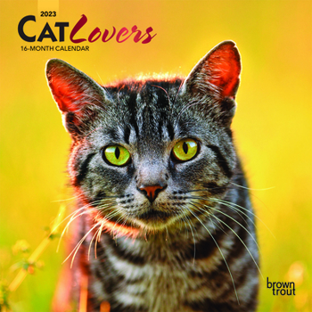 Calendar Cat Lovers 2023 Mini 7x7 Foil Book