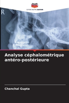 Paperback Analyse céphalométrique antéro-postérieure [French] Book