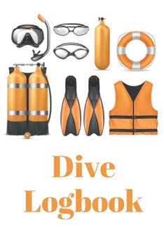 Paperback Dive Logbook: Scuba Diving Log Book 100 Pages Book