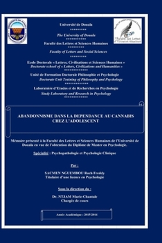 Paperback Abandonnisme dans la Dépendance au Cannabis chez l'Adolescent [French] Book