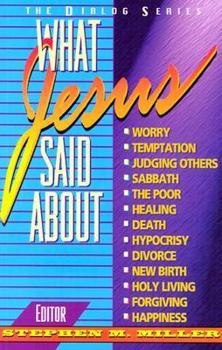 Paperback What Jesus Said About... Book