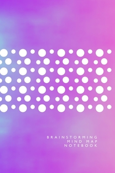 Brainstorming Mind Map Notebook: mind map planning - 100 pages - 6x9 Inches A5