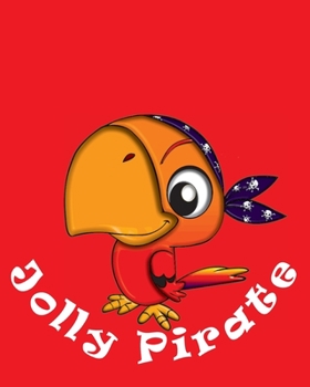 Parrot Pirate Captain College Ruled Bird Pet Notebook