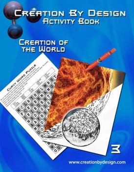 Paperback Activity Book - Creation of the World (Creation By Design Activity Books) Book