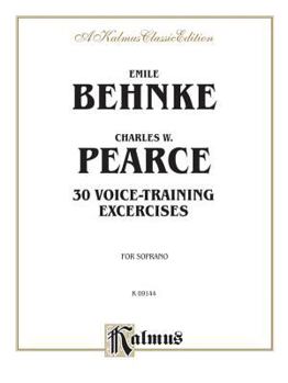 Paperback Thirty Voice-Training Exercises: Soprano (Kalmus Edition) Book