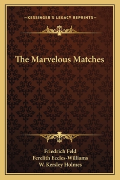 Paperback The Marvelous Matches Book