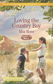 Mass Market Paperback Loving the Country Boy [Large Print] Book